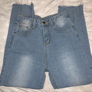 Light Washed Blue Jeans